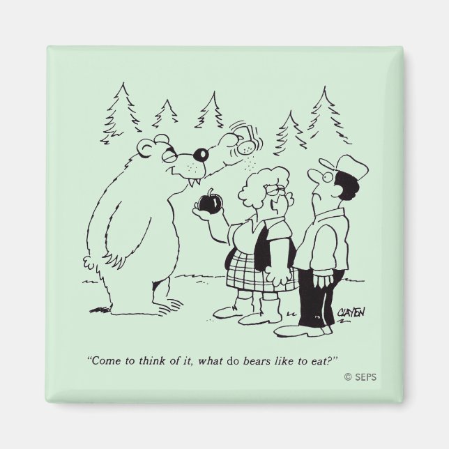 Imán Cena de Bears (Frente)