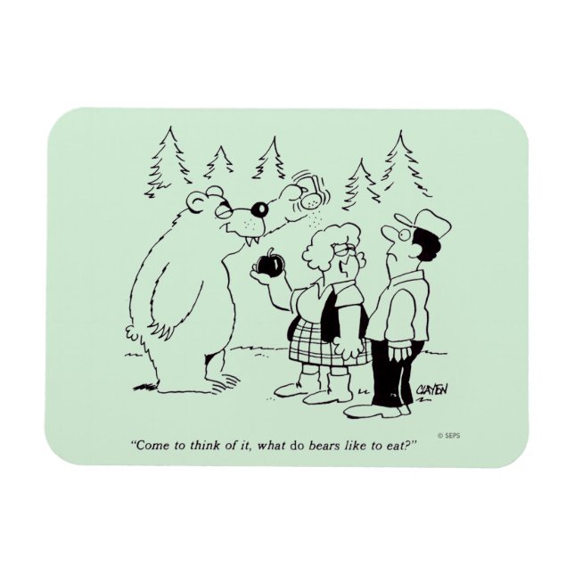 Imán Cena de Bears (Horizontal)