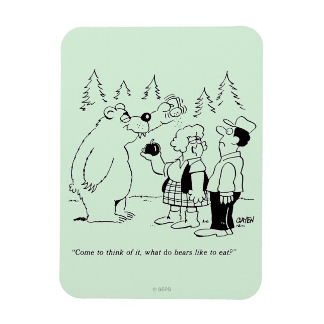 Imán Cena de Bears (Vertical)