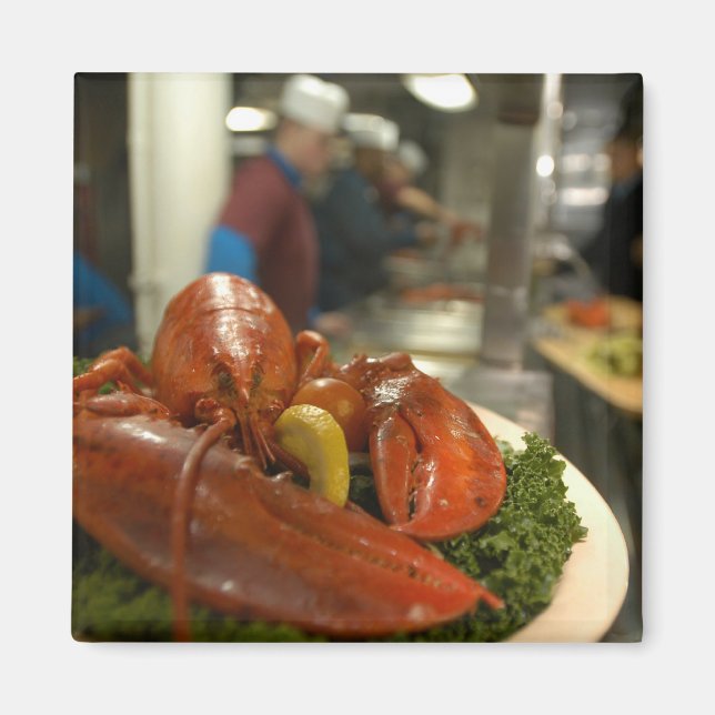 Imán Cena de langostas (Frente)