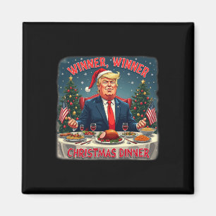 Imán Cena de Navidades ganadores del Humor de Trump