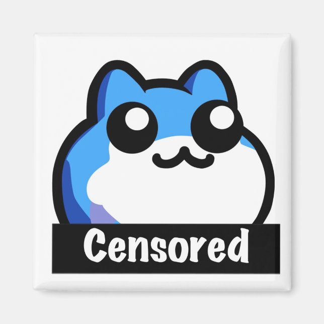 Imán Censored Toby (Frente)