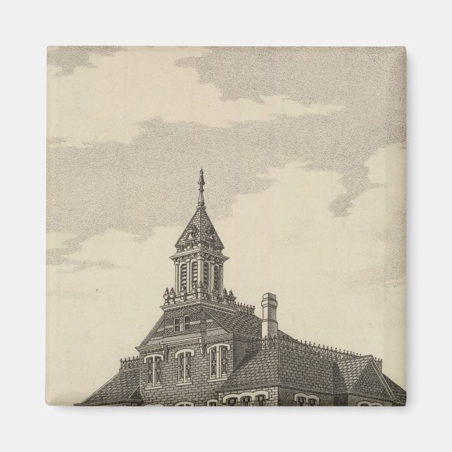 Imán Central Kansas College (Frente)