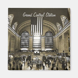 Imán central magnífico de la estación