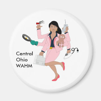 Imán Central Ohio WAHM Magnet