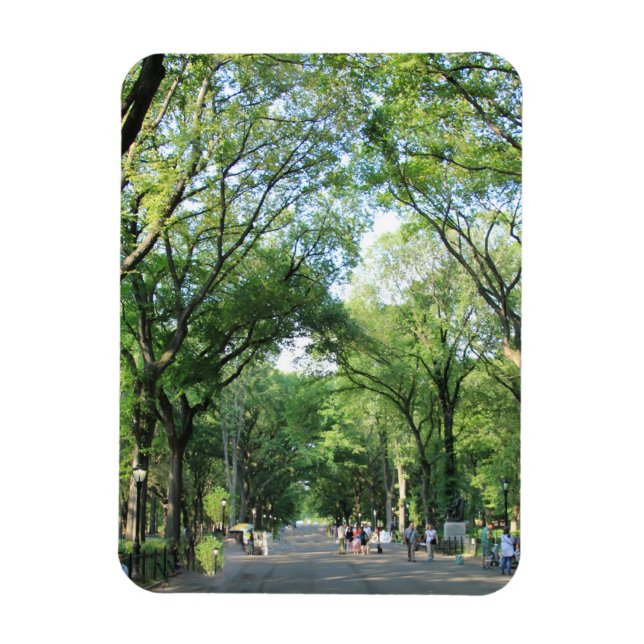 Imán Central Park: Caminata de poetas en verano (Vertical)
