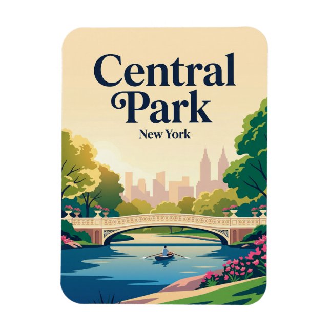 Imán Central Park EE. UU. (Vertical)