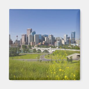 Imán Centre St Bridge y Downtown Calgary, Alberta, 2