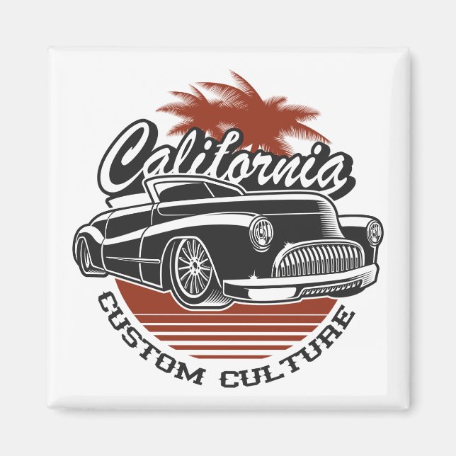 Imán Centro de arte para la cultura de California (Frente)