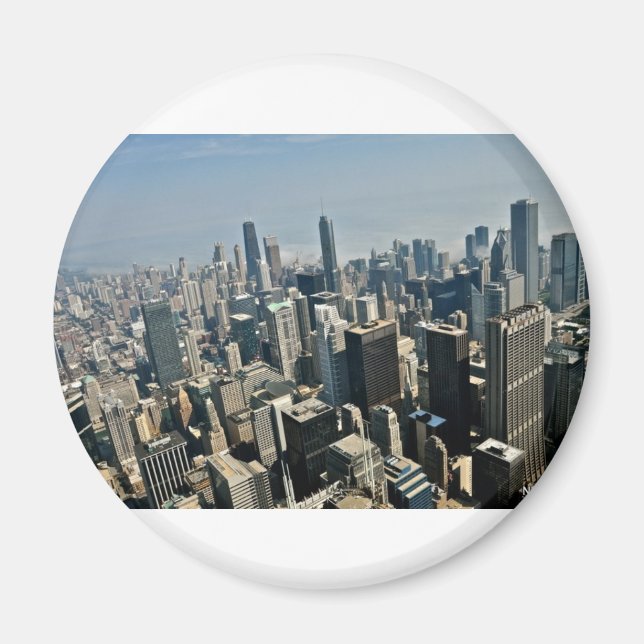 Imán Centro de Chicago (Frente)