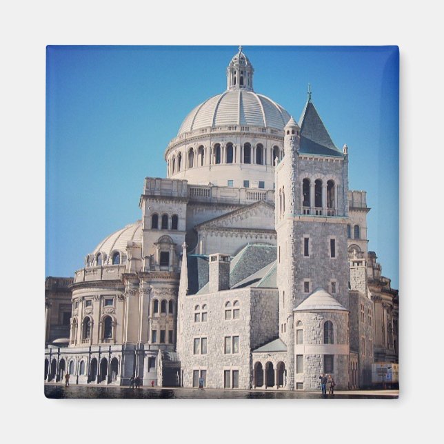 Imán Centro de Ciencias Cristianas de Boston (Frente)