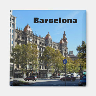 Imán Centro de ciudad de Barcelona España