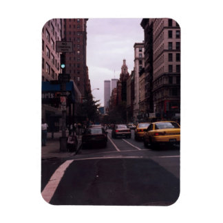 Imán centro de comercio mundial desde la calle