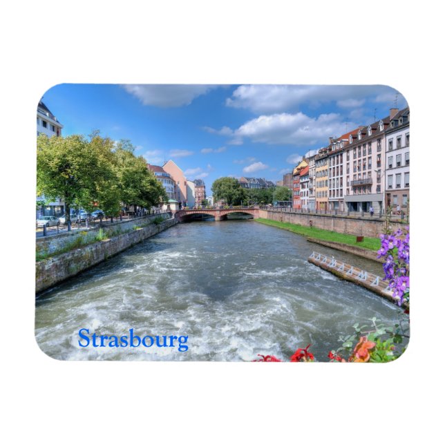Imán Centro de Estrasburgo, Francia viaje (Horizontal)
