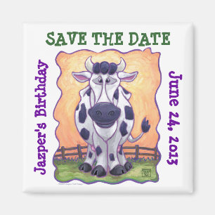Imán Centro de Fiesta de vaca