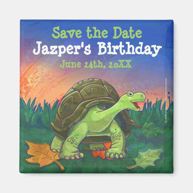 Imán Centro de Fiestas de Tortoise (Frente)