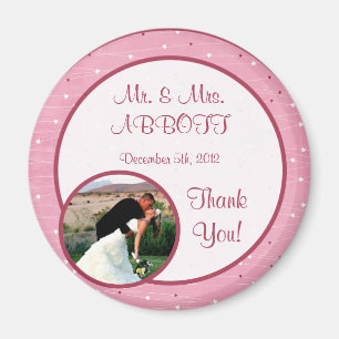 Imán Centro de fotos de Hearts & Love