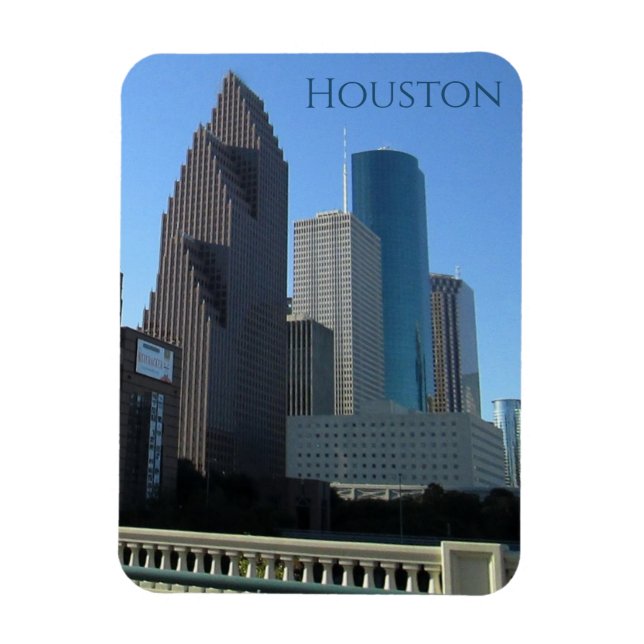 Imán Centro de Houston Texas (Vertical)