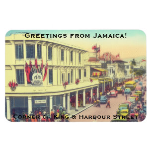Imán Centro de Kingston, Jamaica (calle King & Harbour)