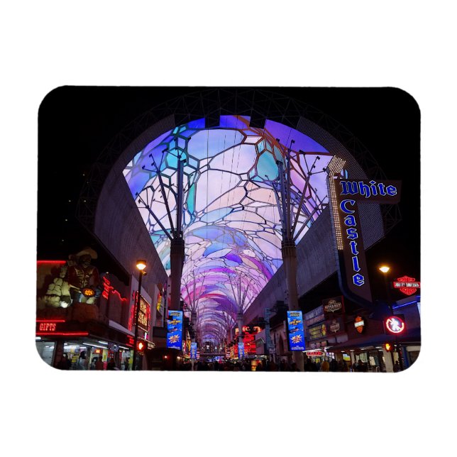 Imán Centro de Las Vegas #3 Magnet (Horizontal)