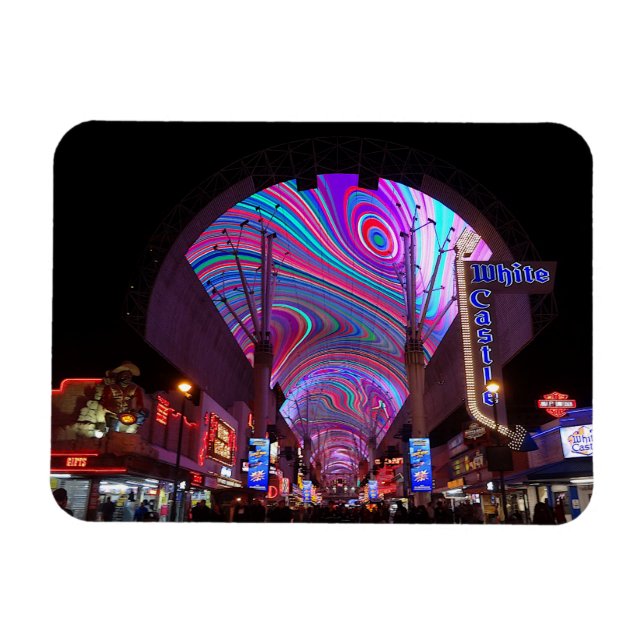 Imán Centro de Las Vegas #5 Magnet (Horizontal)