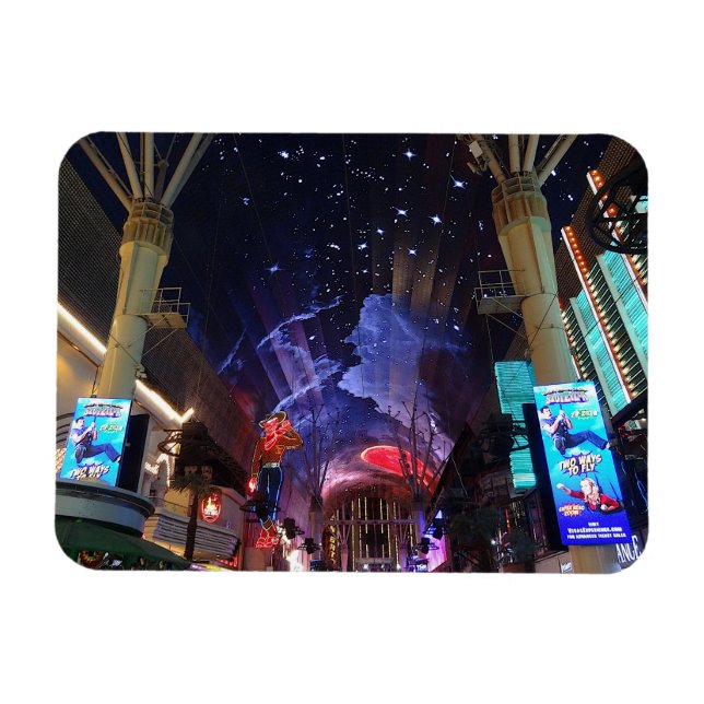 Imán Centro de Las Vegas #6 Magnet (Horizontal)