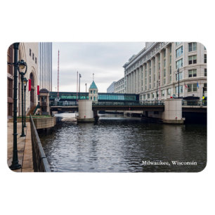 Imán centro de milwaukee riverfront y arquitectura