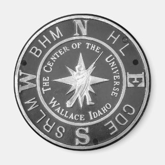 Imán Centro del Universo en Wallace Idaho