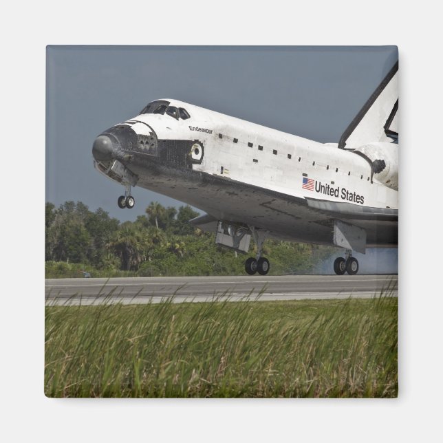 Imán Centro espacial Kennedy del aterrizaje del lanzado (Frente)