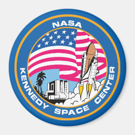 Imán Centro Espacial Kennedy para los Geeks Nerd
