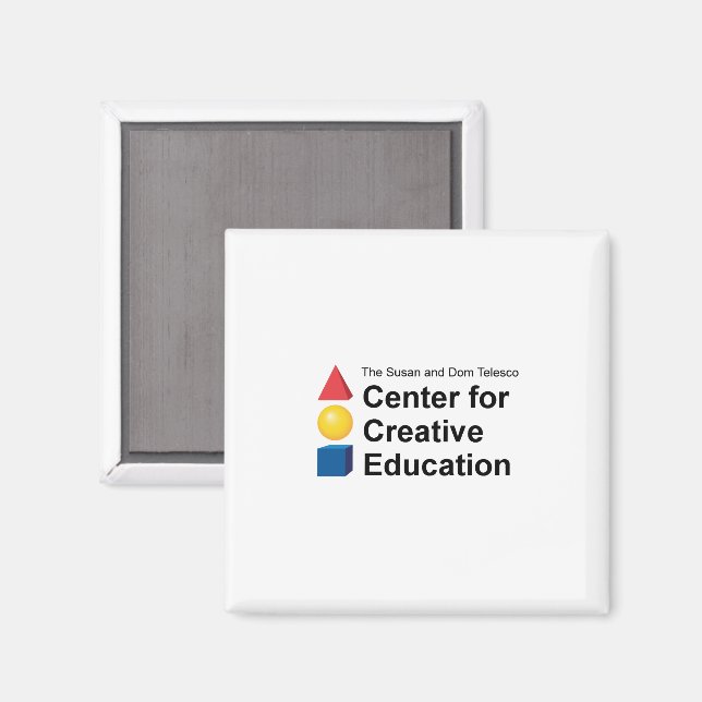 Imán Centro Magnet para la Educación Creativa (Anverso/Reverso)