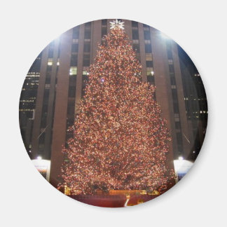 Imán Centro Rockefeller de Árbol de Navidad