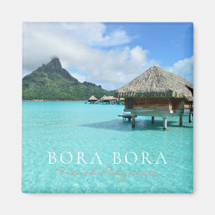 Imán Centro turístico de Overwater en Bora Bora.