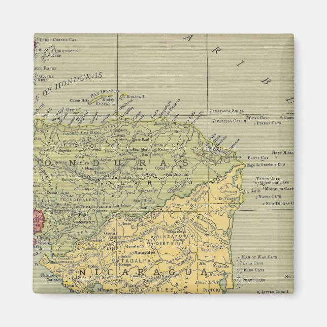 Imán Centroamérica 5 (Frente)