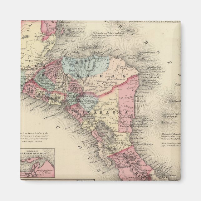 Imán Centroamérica 5 (Frente)