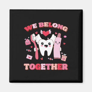 Imán Cepillo de dientes de We Belongs Togethers Dentist