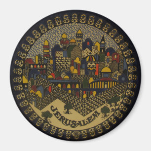 Imán Cerámica de Jerusalén