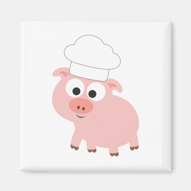Imán Cerdo Chef (Frente)