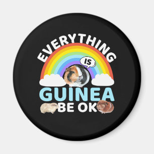Imán Cerdo de Guinea - Guinea Esté bien, aliento