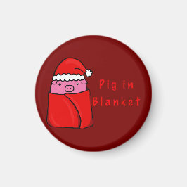 Imán Cerdo en manta