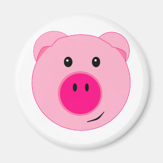 Imán Cerdo rosado