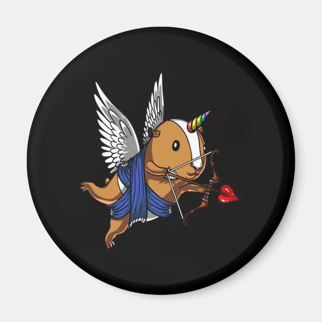 Imán Cerdo unicornio (Frente)