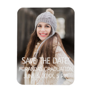 Imán Ceremonia de graduación personalizada Foto de avis