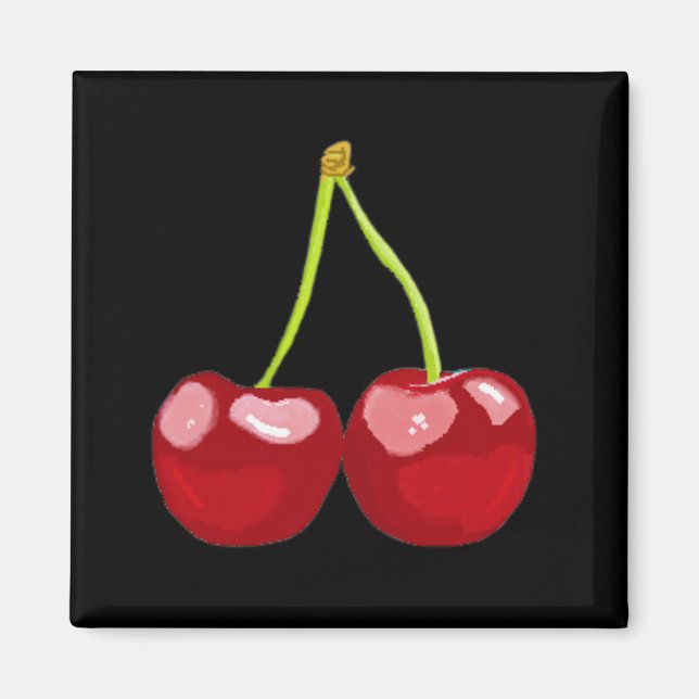 Imán cerezas (Frente)
