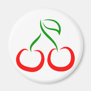 Imán Cerezas decorativas