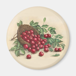 Imán Cerezas rojas dulces
