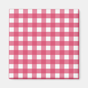 Imán Cerise gingham