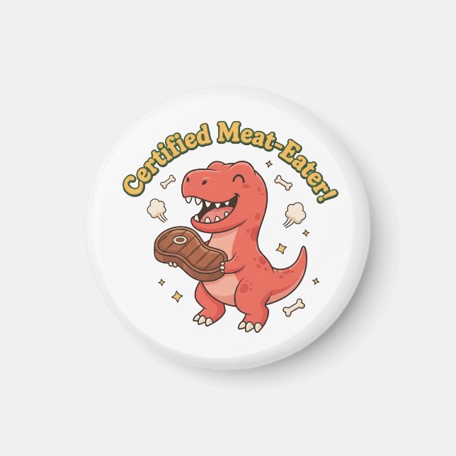 Imán Certified Meat Eater (Frente)