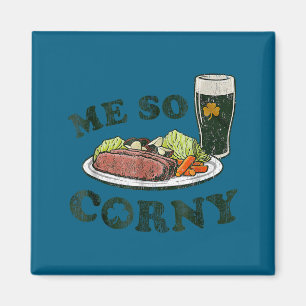 Imán Cerveza cursi, carne de ternera salada con repollo