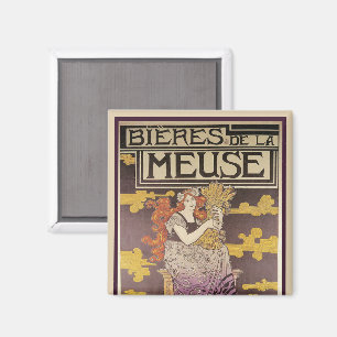 Imán Cerveza de la Meuse de Marc Auguste Bastard
